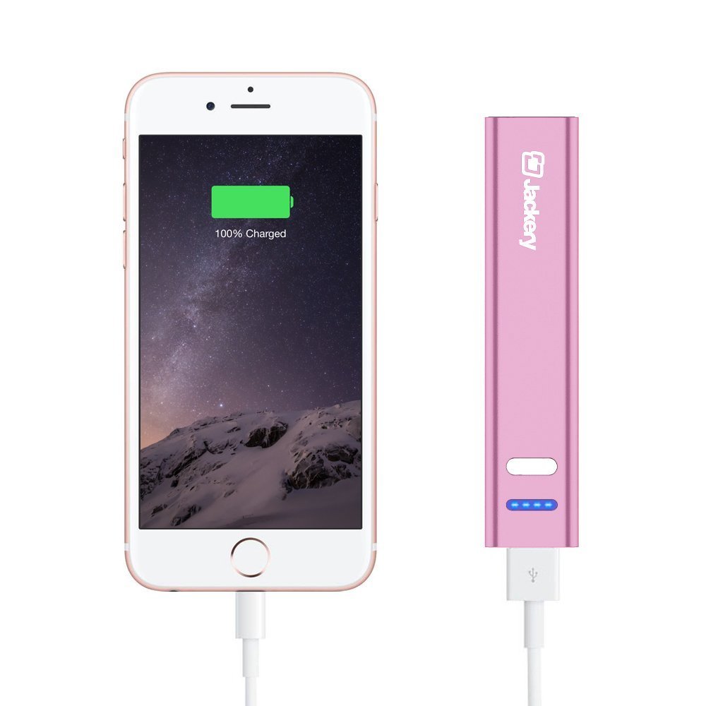 The Smallest Jackery Mini Premium 3350mah Portable Charger External Battery Pack Power Bank Portable Iphone Charger For Iphone 7 7 Plus 6s 6s Plus 6 5 Ipad Galaxy S7 S6