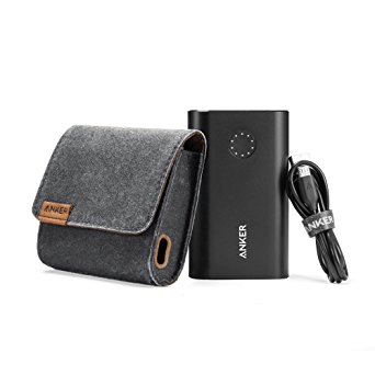uddannelse Bopæl hjul Anker PowerCore+ 10050, Premium Aluminum Portable Battery Charger with  Qualcomm Certified Quick Charge 2.0 Technology, Premium Travel Pouch  Included (Black) - CHARGE WITH POWER