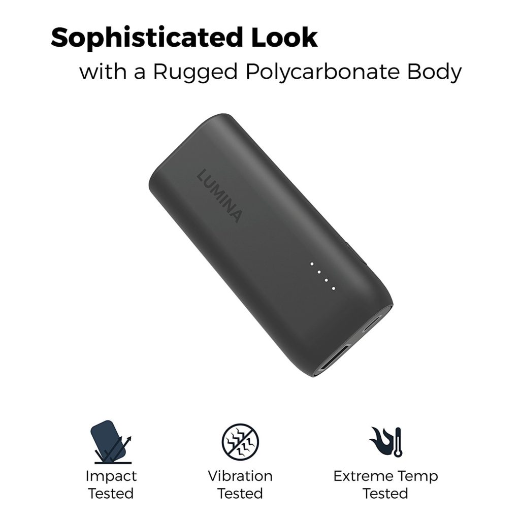 prosync 5200mah portable charger
